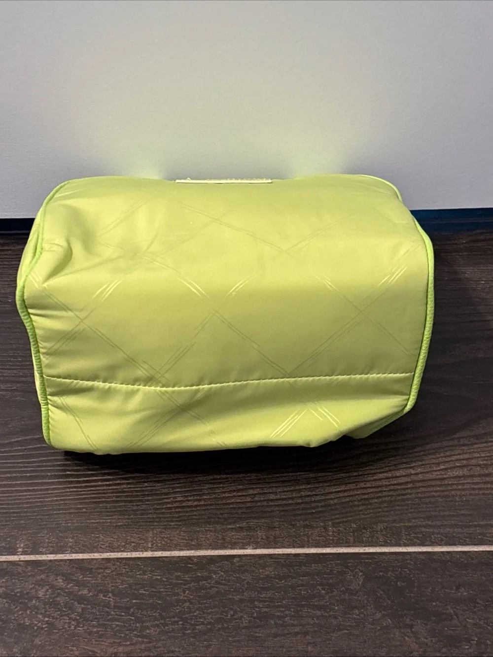 Vera Bradley Preppy Poly Lunch Cooler Sack Bag Case Box in Citrine Green